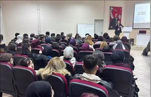 Termal Sağlık Hizmetleri Meslek Yüksekokulu Öğrencilerimize Kariyer Merkezi Etkinlikleri Tanıtıldı.